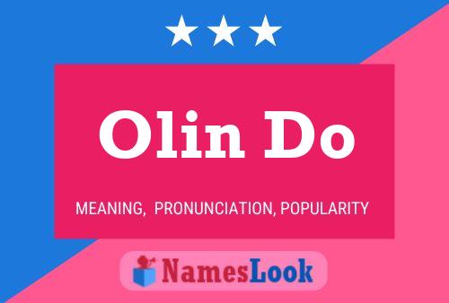 Olin Do Name Poster