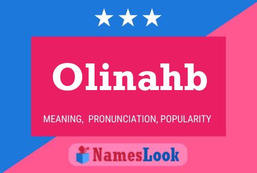 Olinahb Name Poster