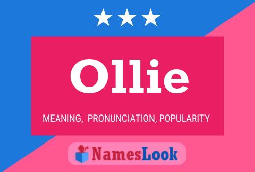 Ollie Name Poster