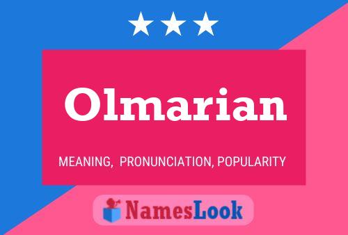 Olmarian Name Poster