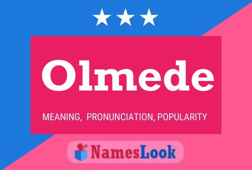 Olmede Name Poster