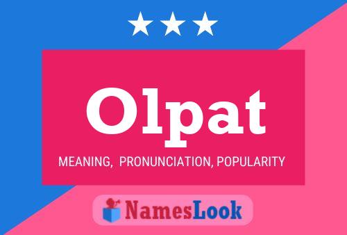 Olpat Name Poster