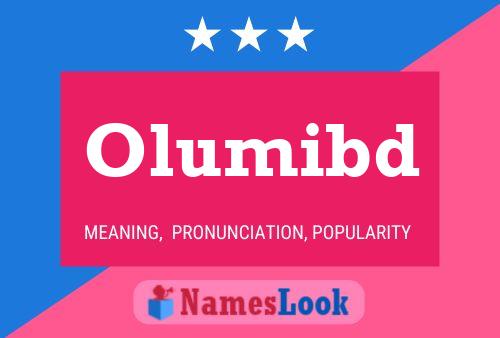 Olumibd Name Poster