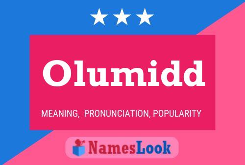 Olumidd Name Poster