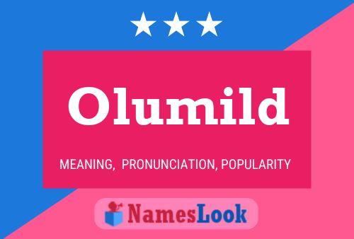 Olumild Name Poster