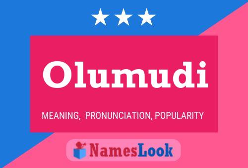 Olumudi Name Poster