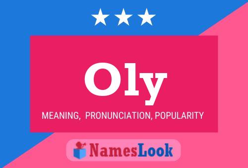 Oly Name Poster