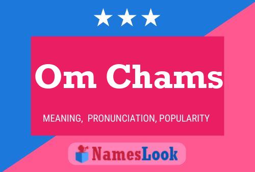 Om Chams Name Poster