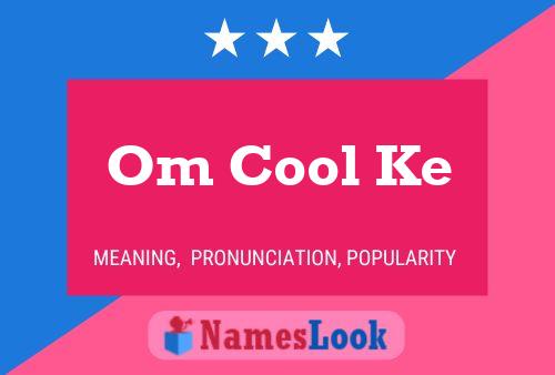 Om Cool Ke Name Poster