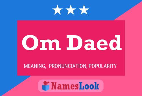 Om Daed Name Poster