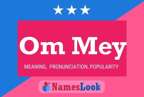 Om Mey Name Poster