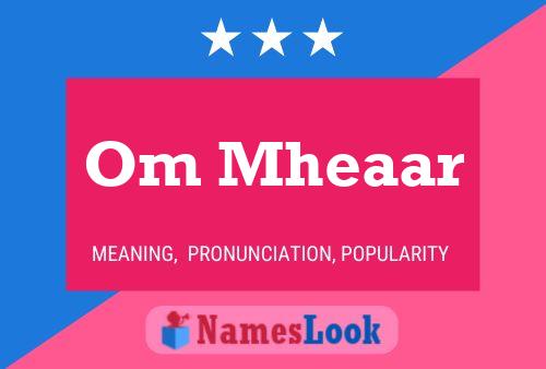 Om Mheaar Name Poster