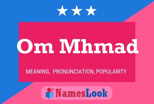 Om Mhmad Name Poster