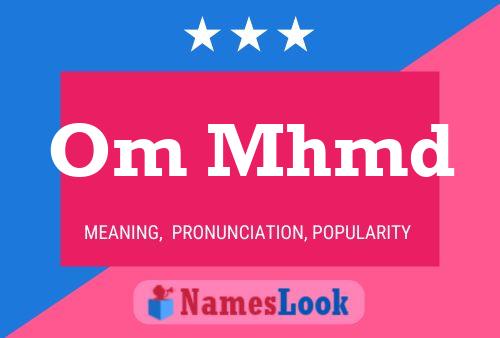 Om Mhmd Name Poster