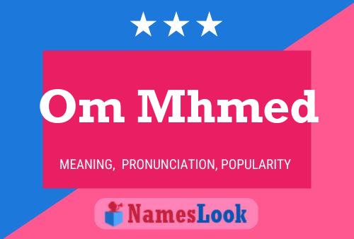 Om Mhmed Name Poster