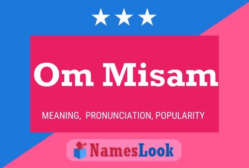 Om Misam Name Poster