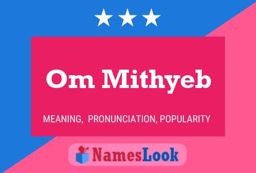 Om Mithyeb Name Poster