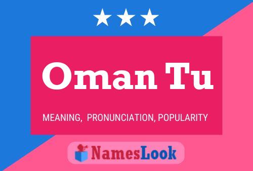 Oman Tu Name Poster