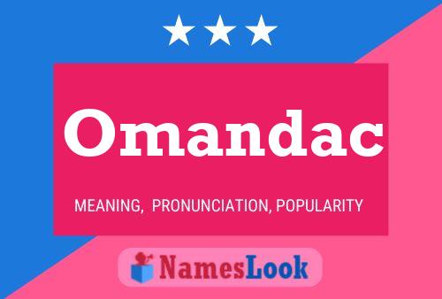 Omandac Name Poster