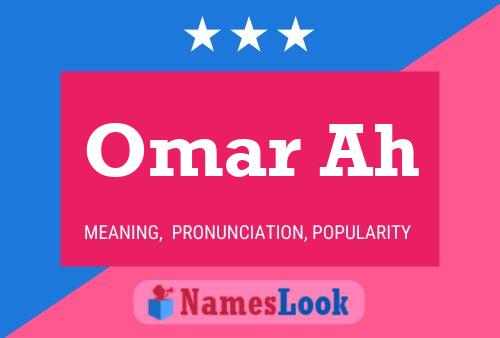 Omar Ah Name Poster