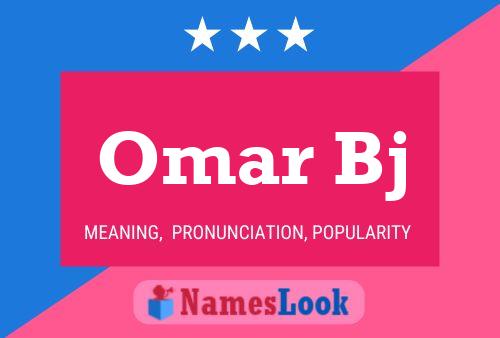 Omar Bj Name Poster