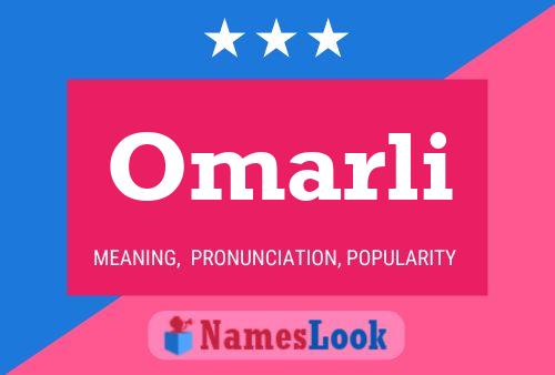 Omarli Name Poster