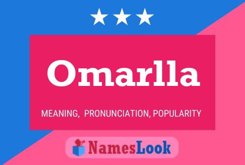 Omarlla Name Poster