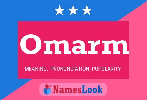 Omarm Name Poster