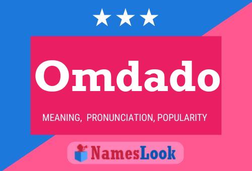 Omdado Name Poster