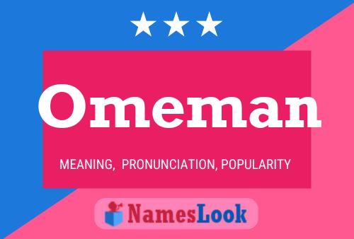 Omeman Name Poster