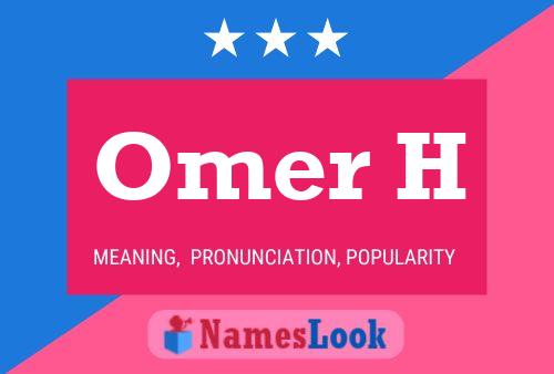 Omer H Name Poster