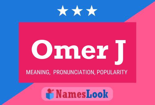 Omer J Name Poster