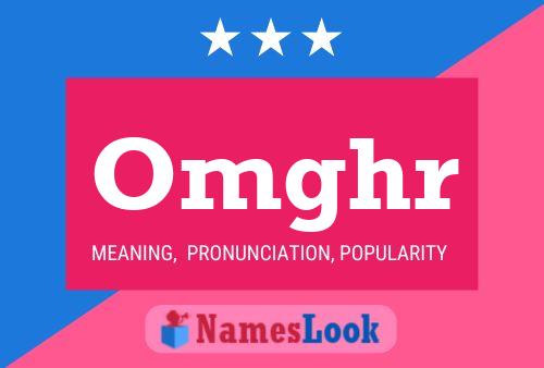 Omghr Name Poster