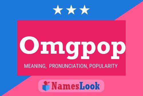 Omgpop Name Poster