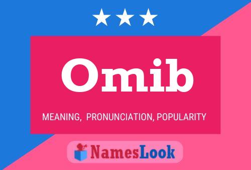 Omib Name Poster