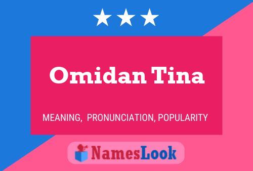 Omidan Tina Name Poster