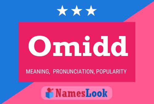 Omidd Name Poster