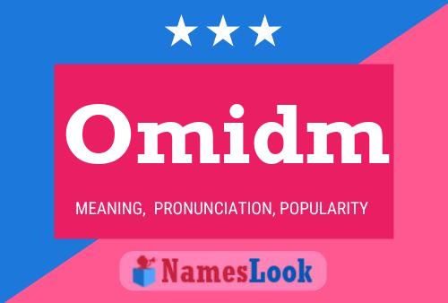 Omidm Name Poster