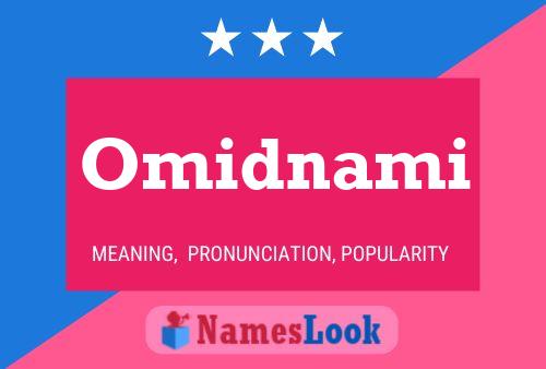 Omidnami Name Poster