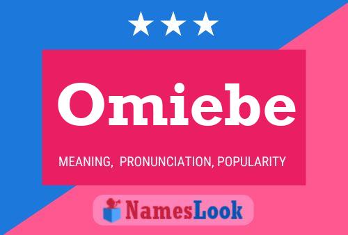 Omiebe Name Poster