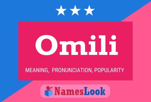 Omili Name Poster