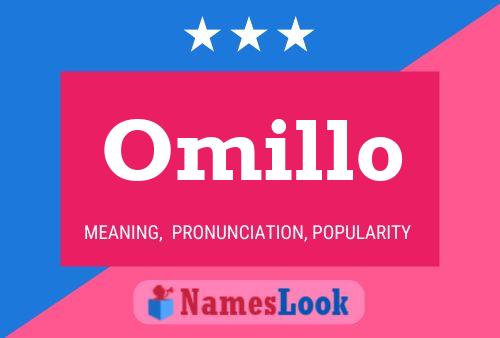 Omillo Name Poster