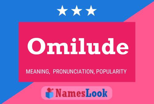 Omilude Name Poster