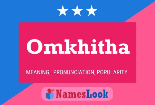 Omkhitha Name Poster