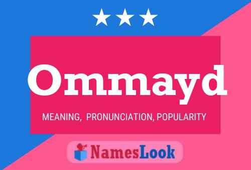 Ommayd Name Poster