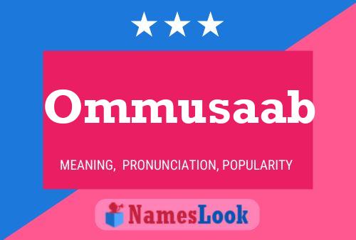 Ommusaab Name Poster