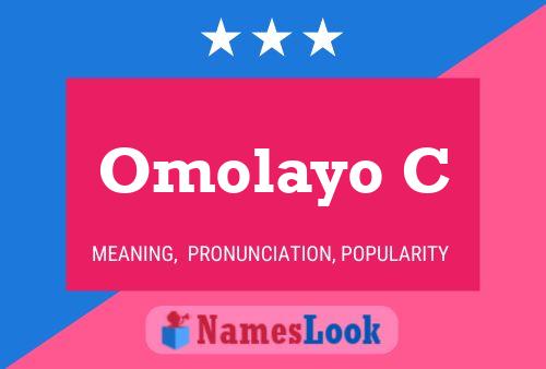 Omolayo C Name Poster