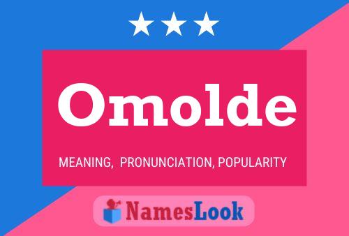 Omolde Name Poster