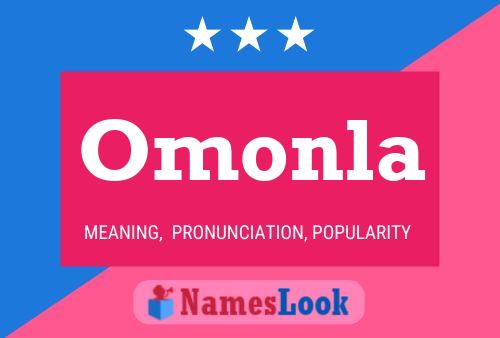 Omonla Name Poster