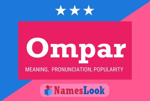 Ompar Name Poster